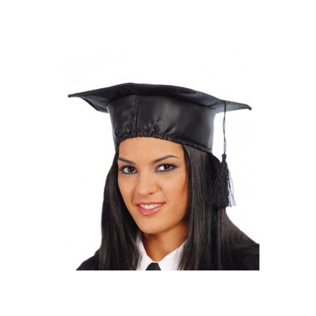 Cappello laureato nero