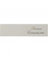 Bigliettino Comunione bianco con scritta