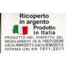 Ciondolo Tartaruga in Metallo Ricoperto d'Argento