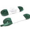 Nastro italiano Doppio Raso Colore Verde Inglese Misura 6 mm