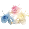 Rose In Stoffa Con Racchette