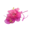 Fiore colorato con racchetta porta confetti abbinato