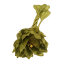 Peonia in Seta con Nastrini