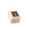 Scatola Legno Piccola coperchio inciso laser con Albero Vita