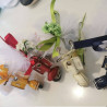 Vespa in metallo – Colori assortiti (blu, rosso, panna) – 10 cm