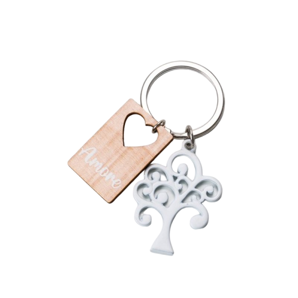 Portachiavi Solidale Albero...