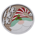 Sottopentola Natalizio Babbo Ho Ho Ho - Diametro 20 cm