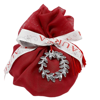 Sacchetto puffo Giorgia rosso