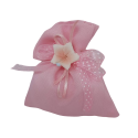 Sacchetto in Cotone con Tirante – Rosa o Azzurro