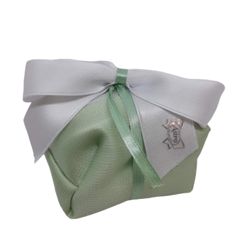 Sacchettino in cotone verde...