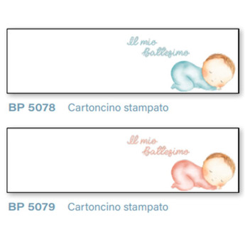 Bigliettini bimbo pisolino