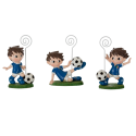 Calciatore con memo clip
