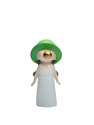 Monella Verde con Cappello – Bomboniera con Carattere