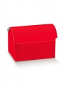 Bauletto Rosso per Bomboniere Laurea - Misura 100 x 70 x 75 mm