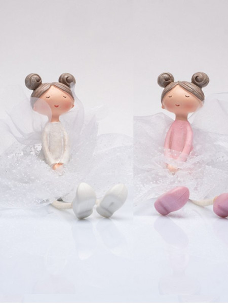 Ballerina Seduta con Tulle...