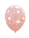 Palloncini Battesimo  Baby con Elefantino – 12 Pollici in Lattice